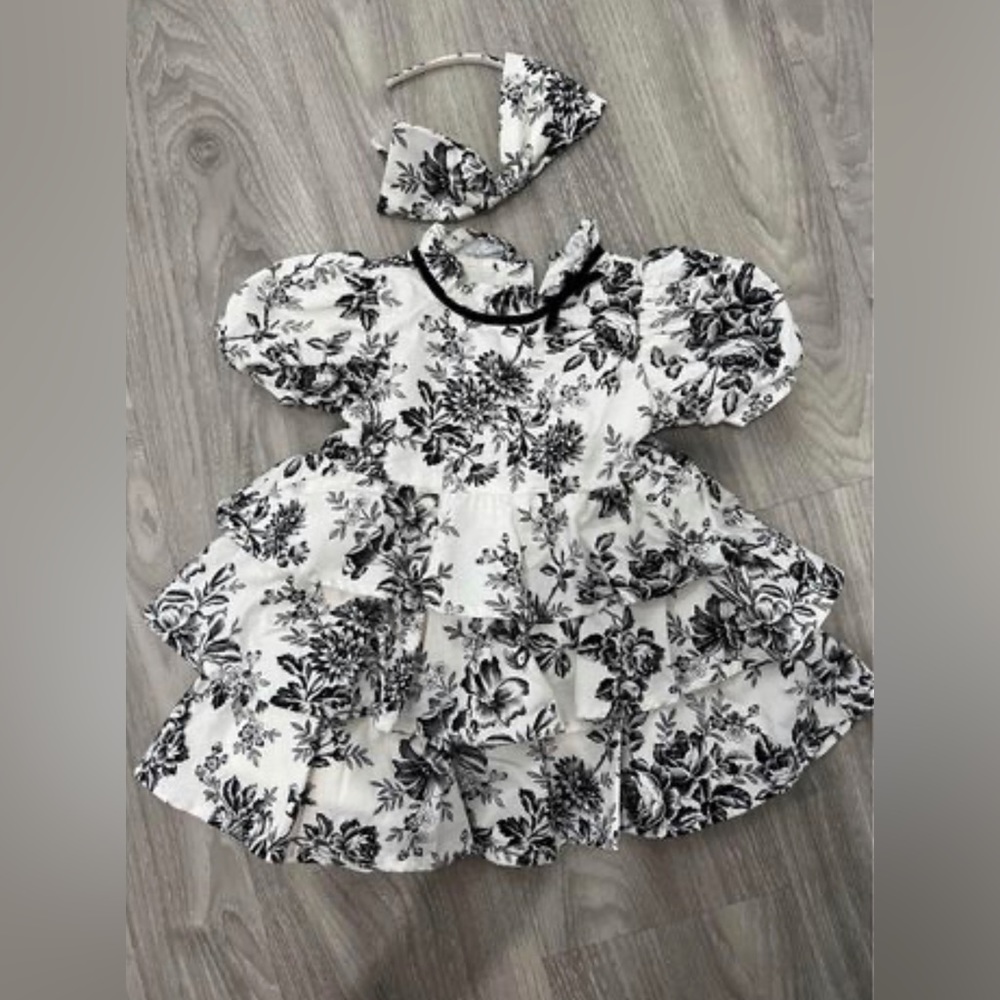 Janie & Jack size 12-18 months with matching headband